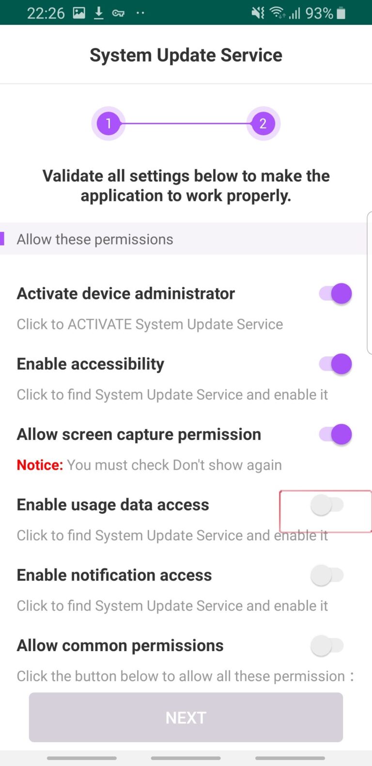 install guide of aispyer for android