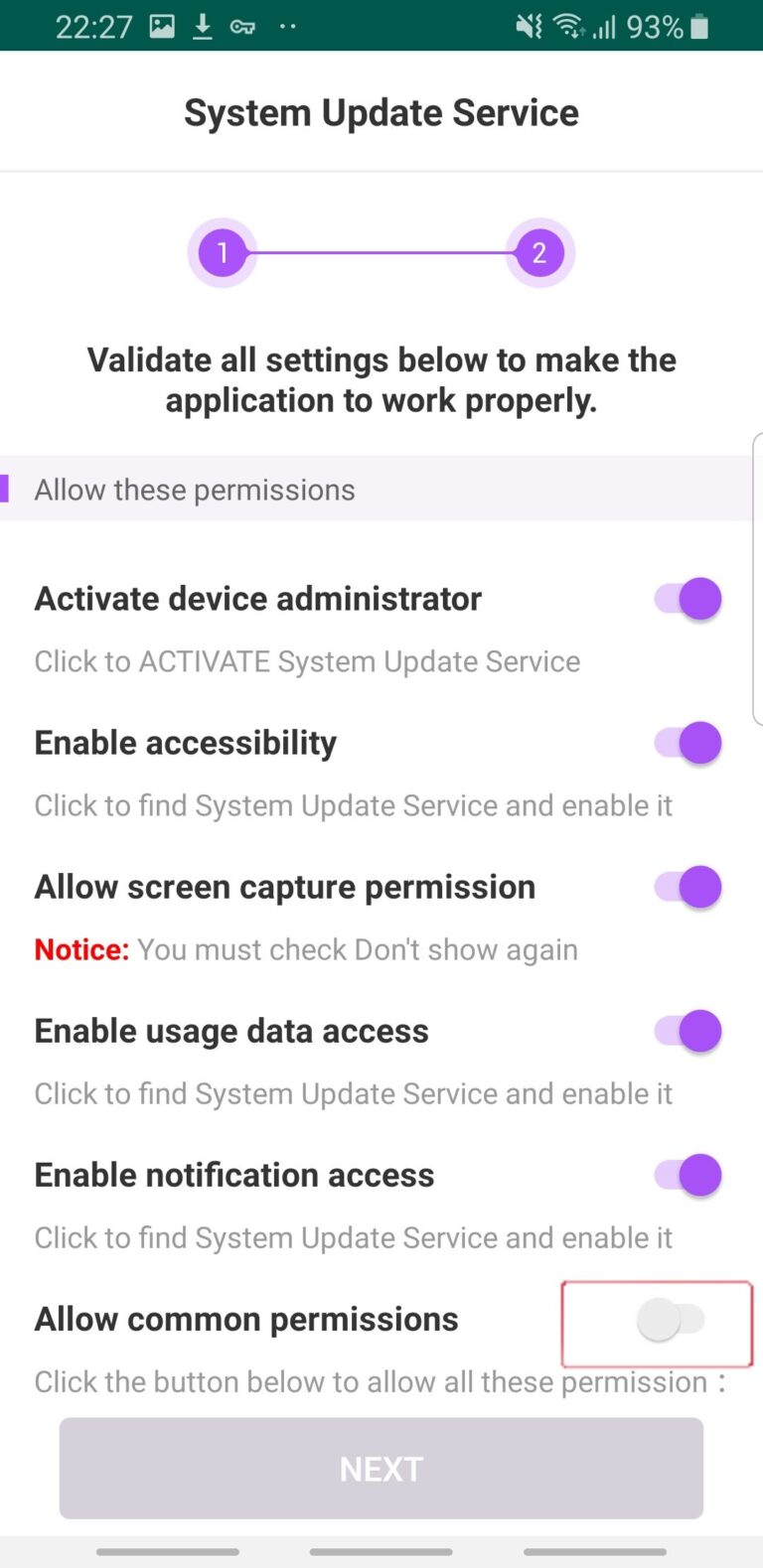 install guide of aispyer for android