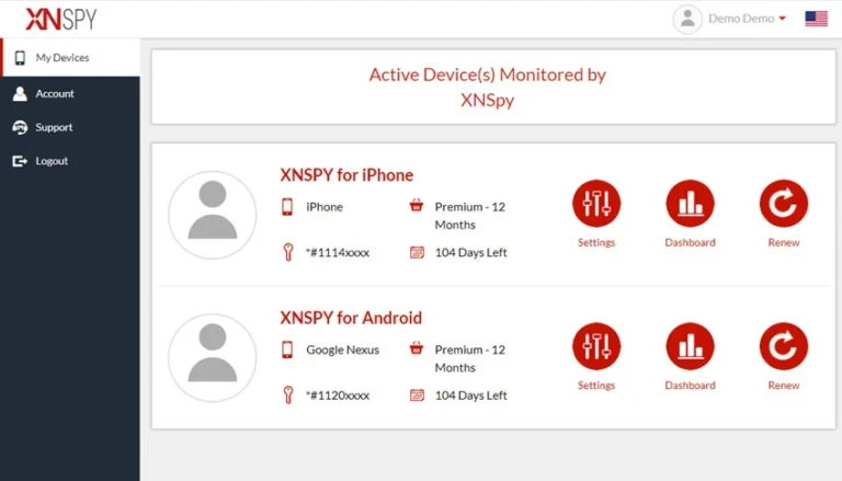Key features of XNSPY