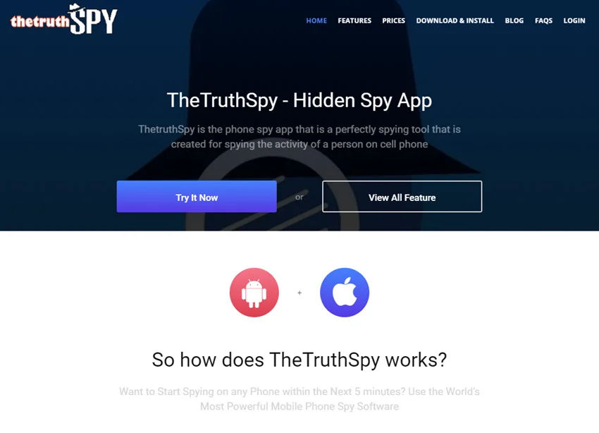 Key features of TheTruthSpy